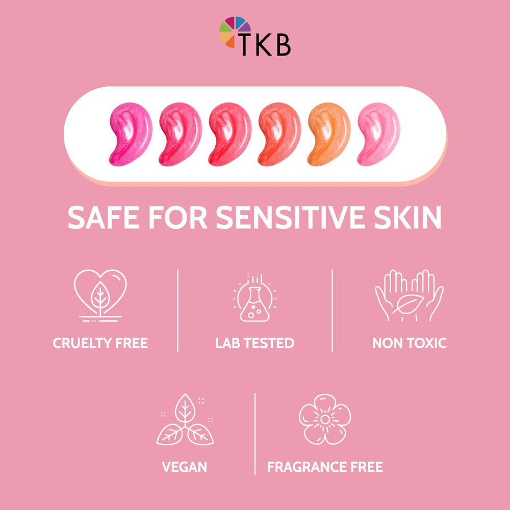 TKB Lip Gloss Base Flexagel M ready-to-wear packaging for quick on-the-go use