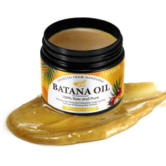 TKTALKER Batana Oil natural packaging highlighting organic formula.