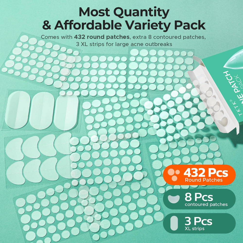 TKTK patches in strip format provide fast coverage for larger breakouts and clusters.