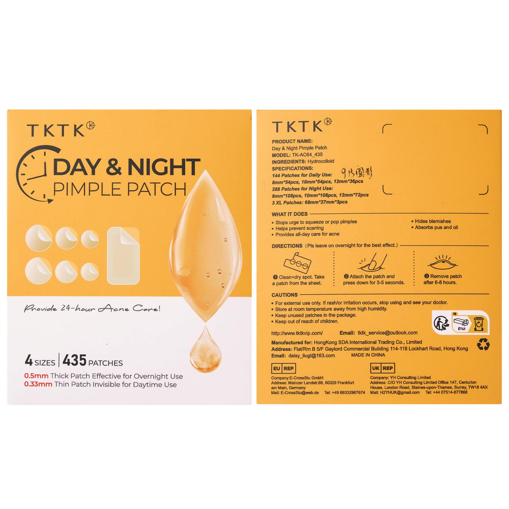 TKTK patch shows strong absorption for blemish care