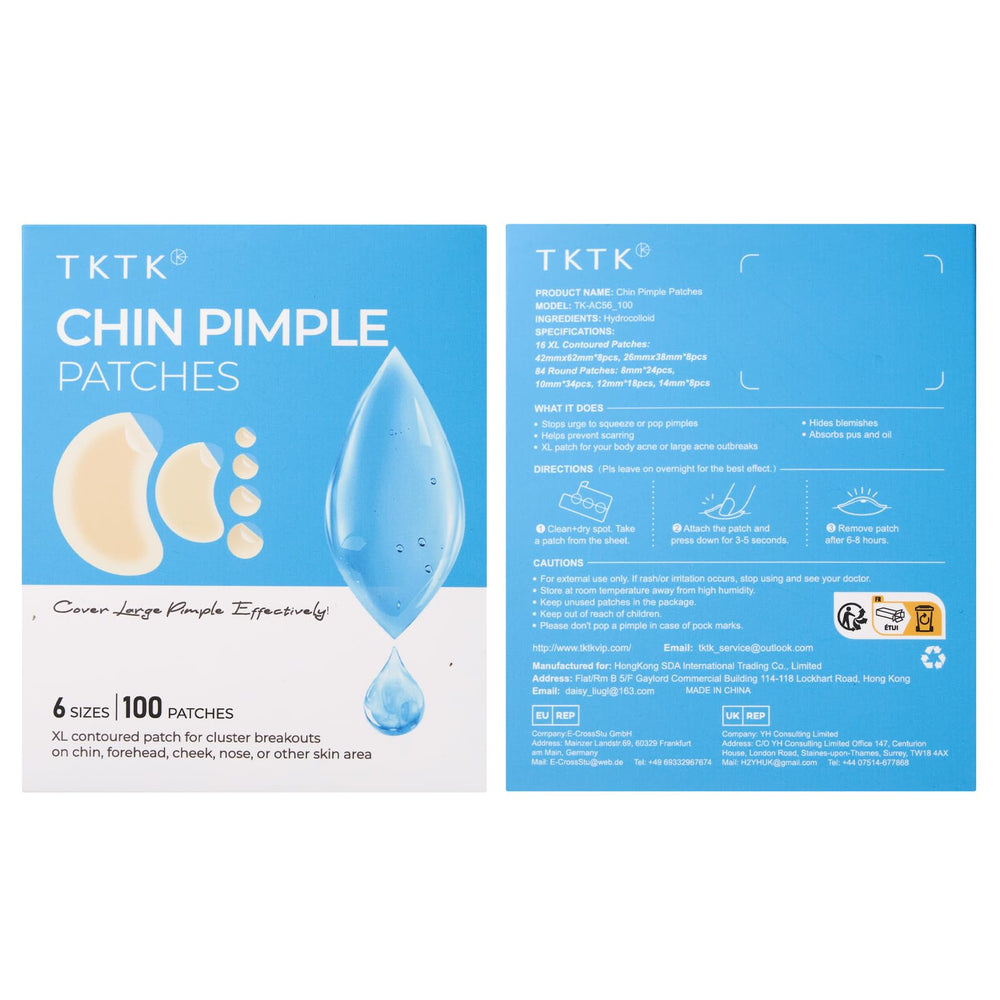 TKTK overnight application patch demonstrates easy use and discretion.