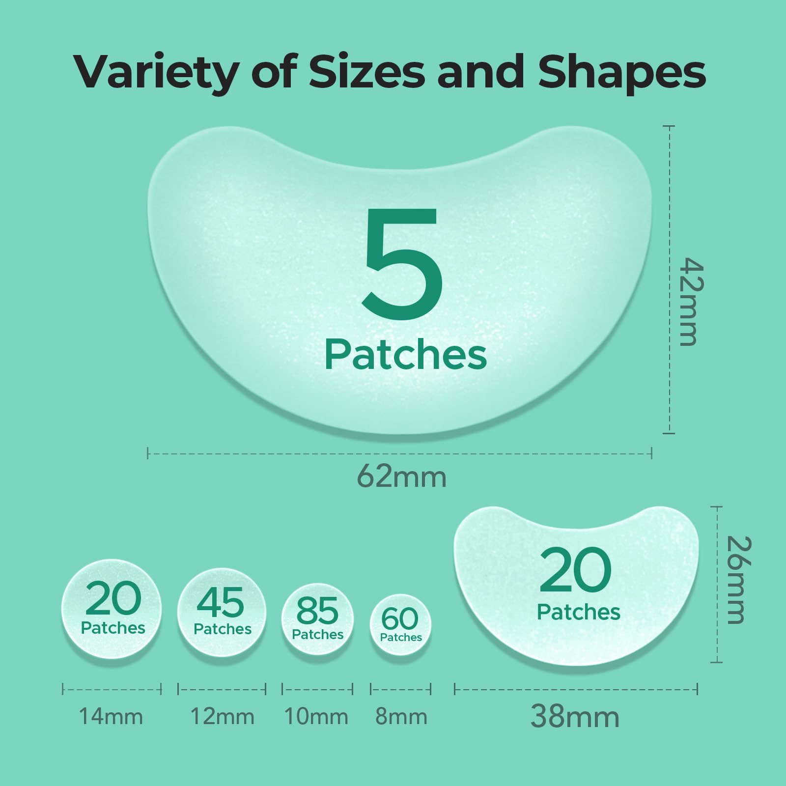 TKTK Patch applied to chin area during daily wear