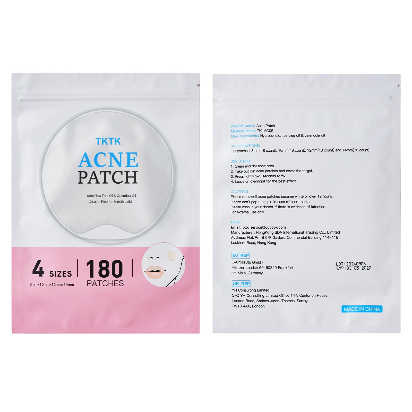 TKTK patches provide stealth coverage for day wear and reliable overnight protection