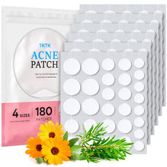 TKTK hydrocolloid patches with tea tree oil soothe irritation and support overnight healing