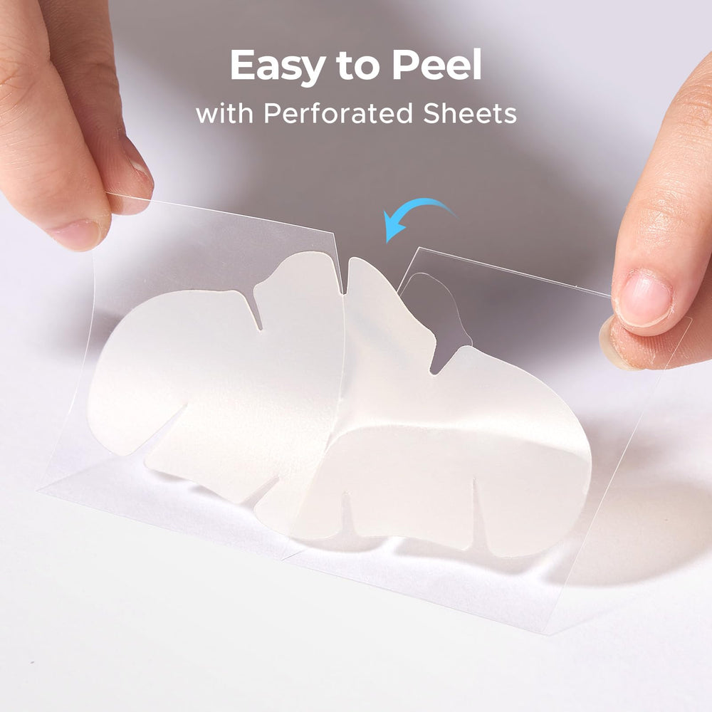 TKTK nose patches during night use on skin for blemish care