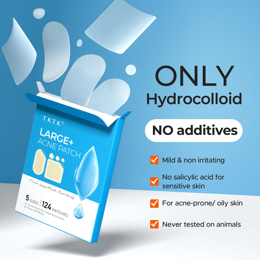 TKTK safe hydrocolloid patch is odorless and skin-friendly