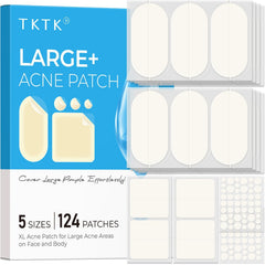 TKTK XL patch 60x30mm covering a large breakout for fast protection