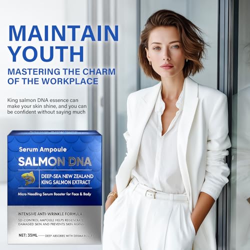 TKYT Salmon DNA Serum ampoule being opened showcases precise, quick application.