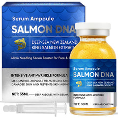 TKYT Salmon DNA Serum bottle on a clean surface signals anti-aging care.