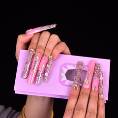Tmani purple storage case keeps nails organized on the go