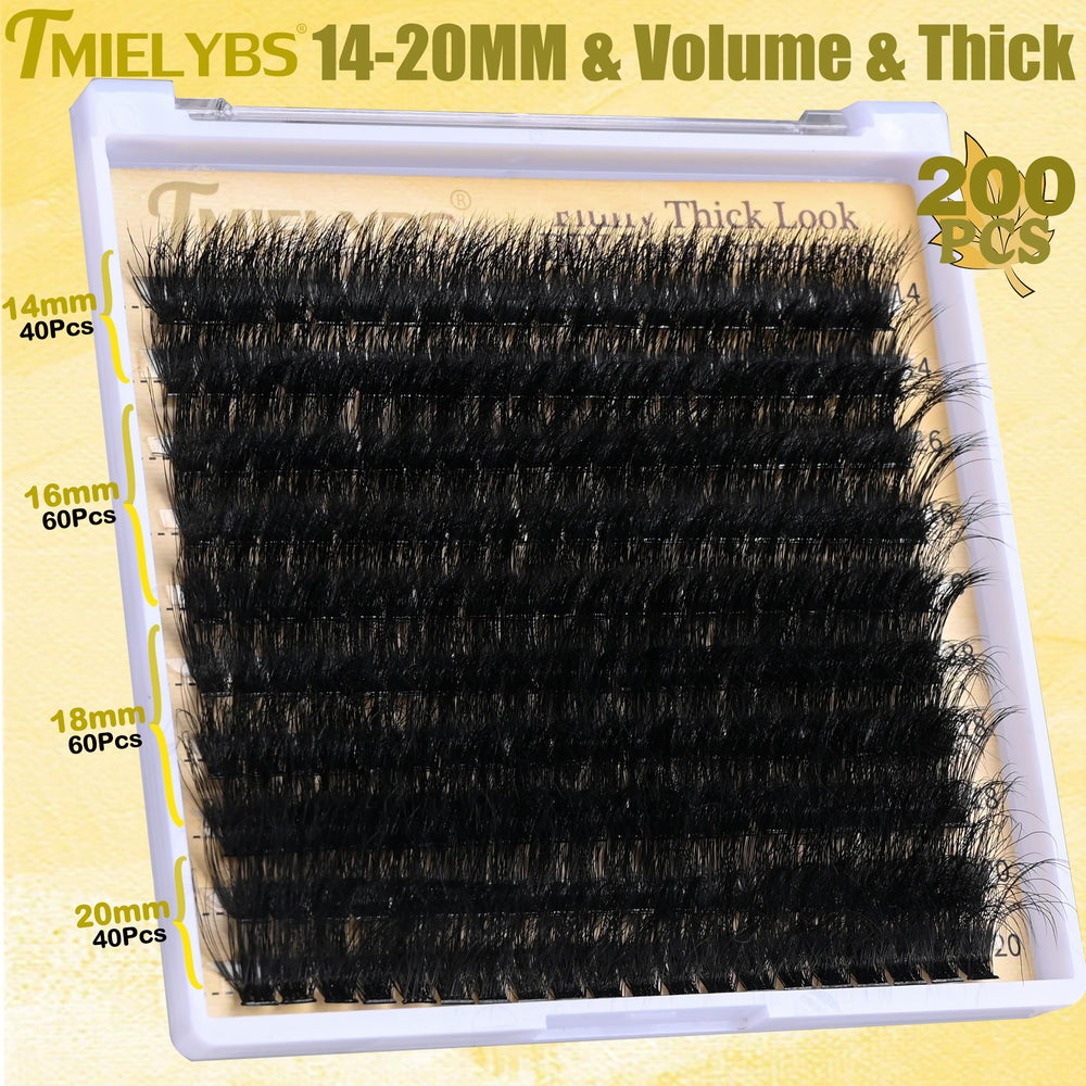 TMIELYBS precision tweezers and applicator tool aid easy DIY application.