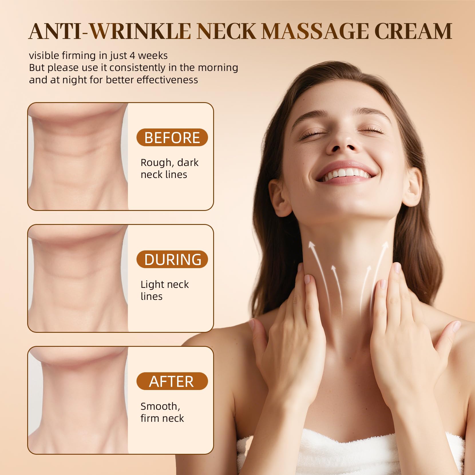 TMYIOYC AH-8 eye cream massage device in use for fine lines.