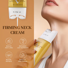 TMYIOYC AH-8 neck cream tub close-up for lifting and smoothing.