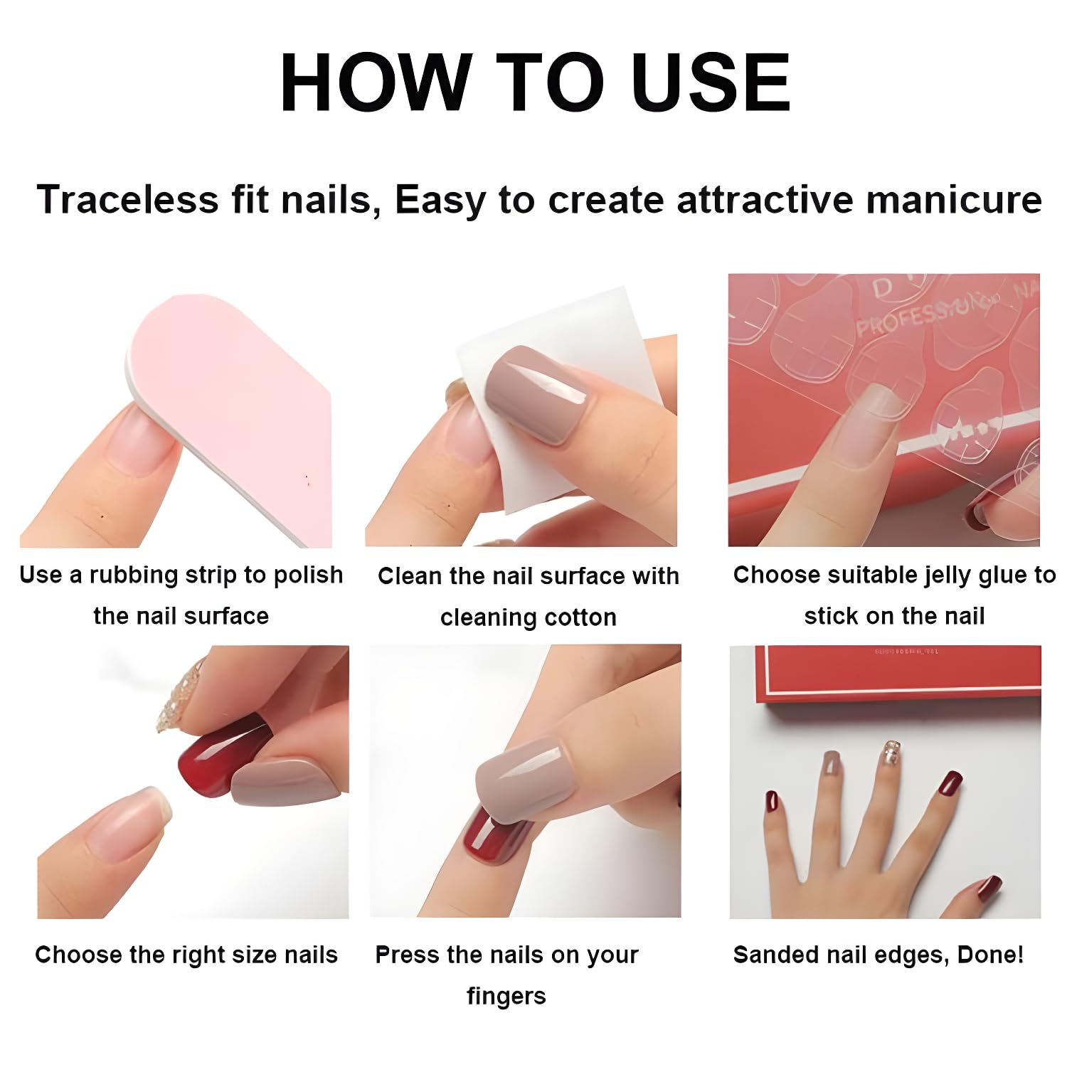 Tnbuokas diy manicure kit for fast, stylish nail swaps.