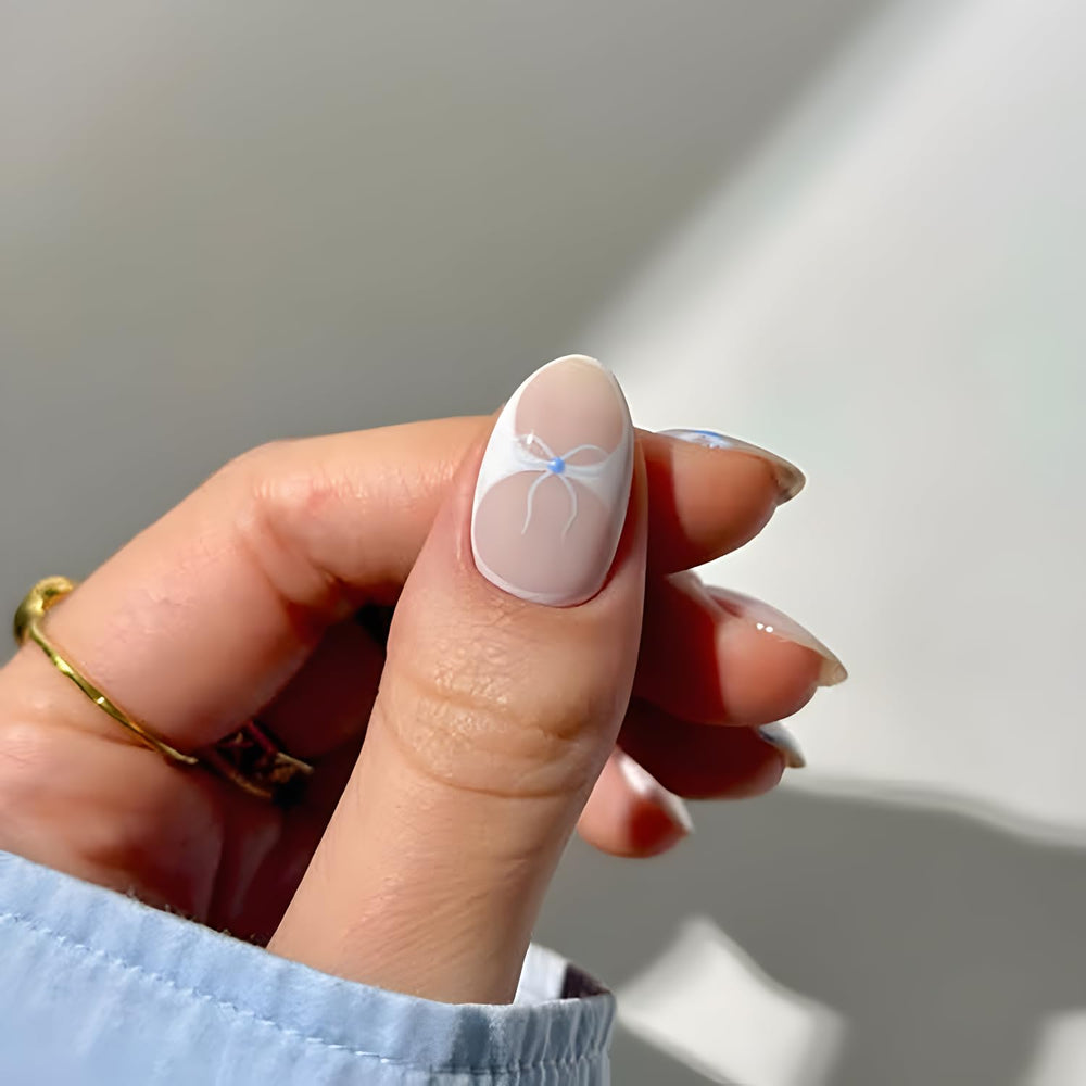 Tnbuokas glossy finish nails for a salon-like shine at home.
