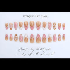 Includes jelly glue and wooden stick for easy at-home manicure