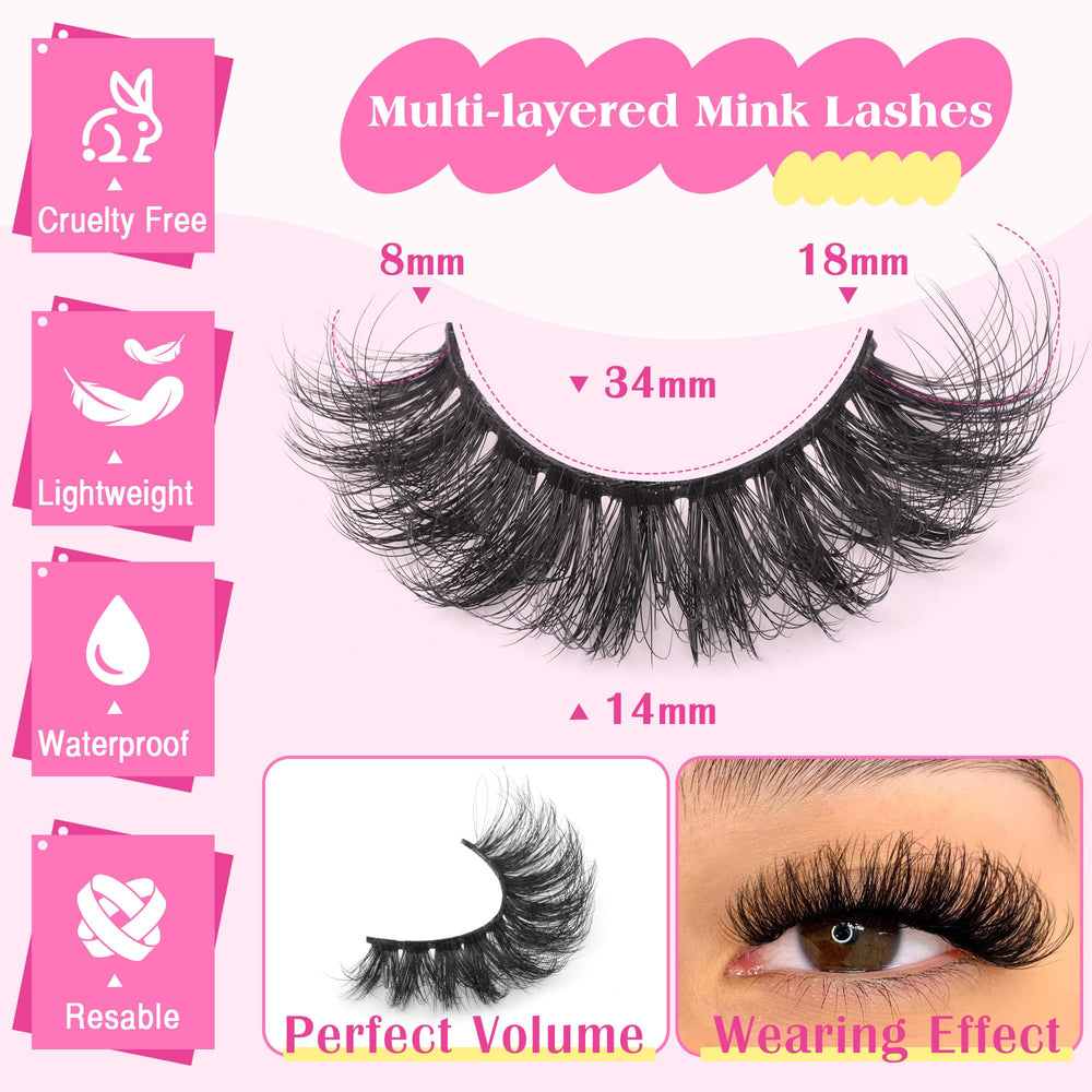 TNFVLONEINS lightweight false lashes for daily comfort.
