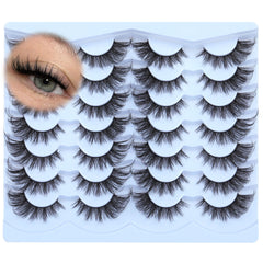 TNFVLONEINS manga lashes wispy cat-eye for dramatic yet natural eyes