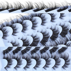 TNFVLONEINS mink-look lashes with natural look and feather-light feel