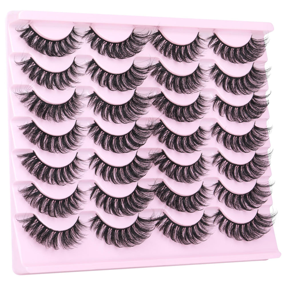 TNFVLONEINS natural-look lashes that mimic real mink for a flutter