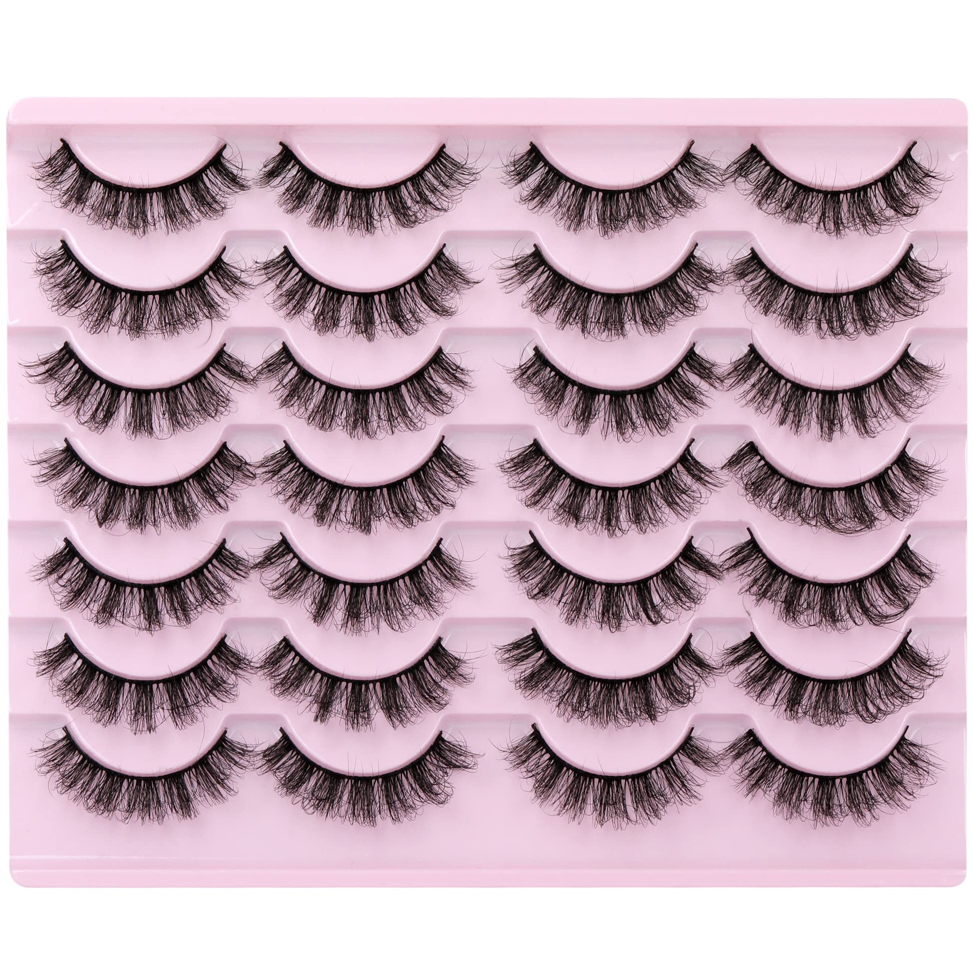 TNFVLONEINS packaging box keeps lashes safe and ready for quick touch-ups.