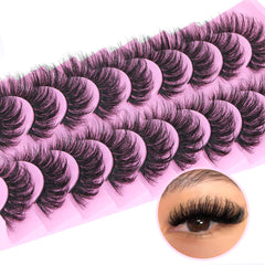 TNFVLONEINS soft cotton band lashes for comfortable wear.