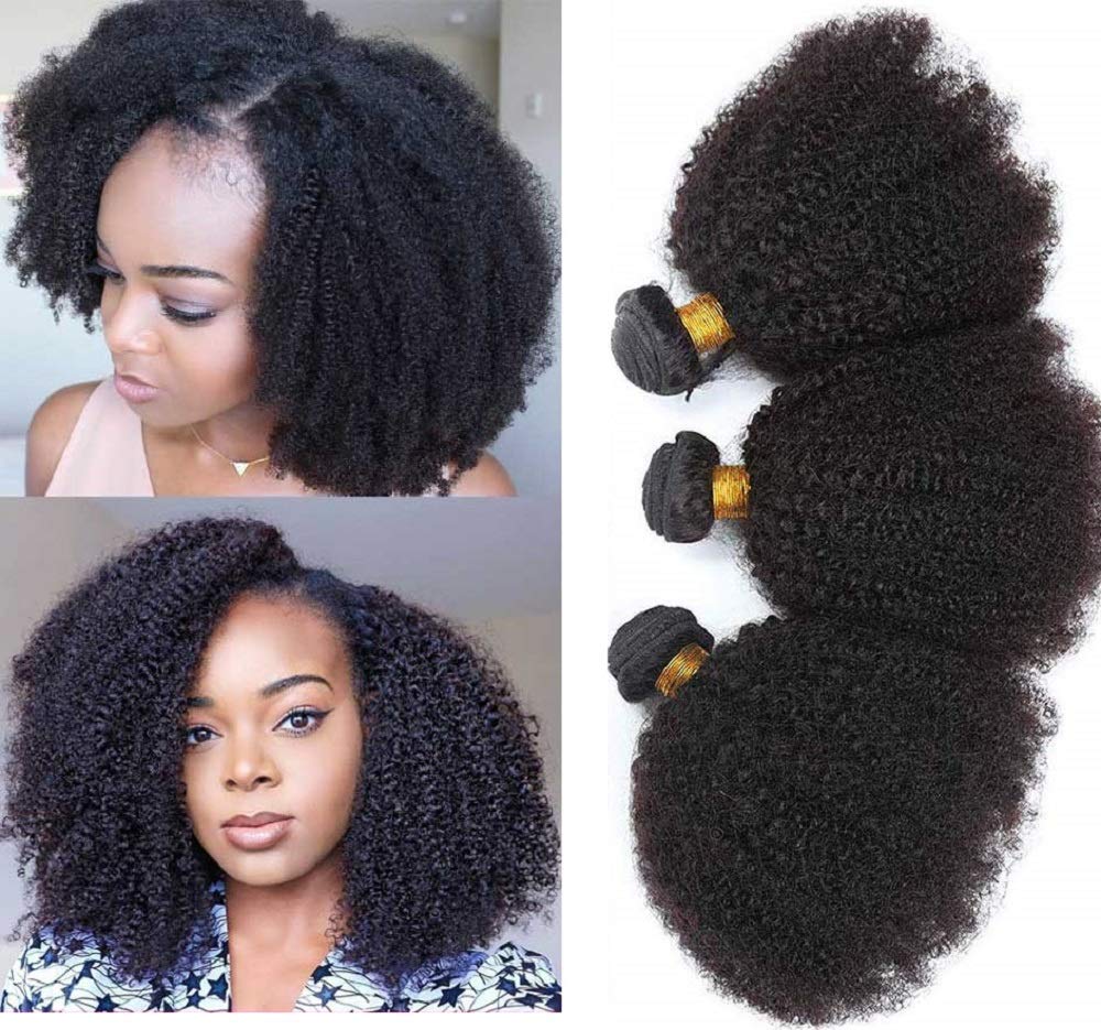 TNICE Mongolian Afro Kinky Curly bundles close-up shows durable weft and natural shine.