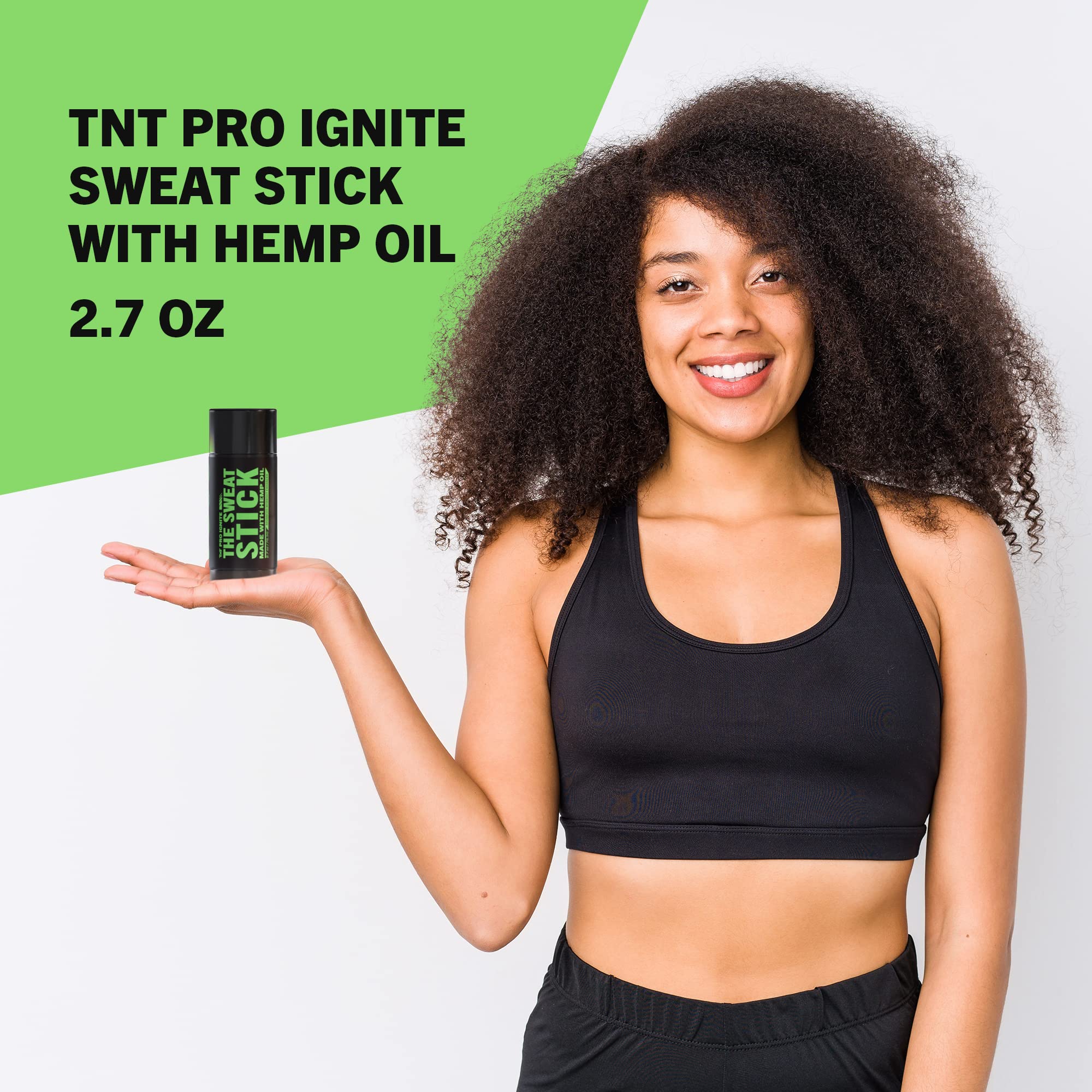 TNT Pro Ignite Sweat Cream Stick natural ingredients blend supports heat and flow during sessions.