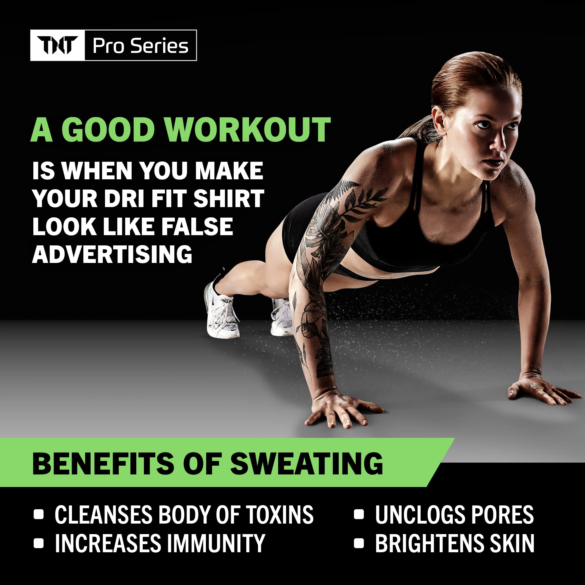 TNT Pro Ignite Hot Sweat Cream applying on arm demonstrates pre-workout massage benefits