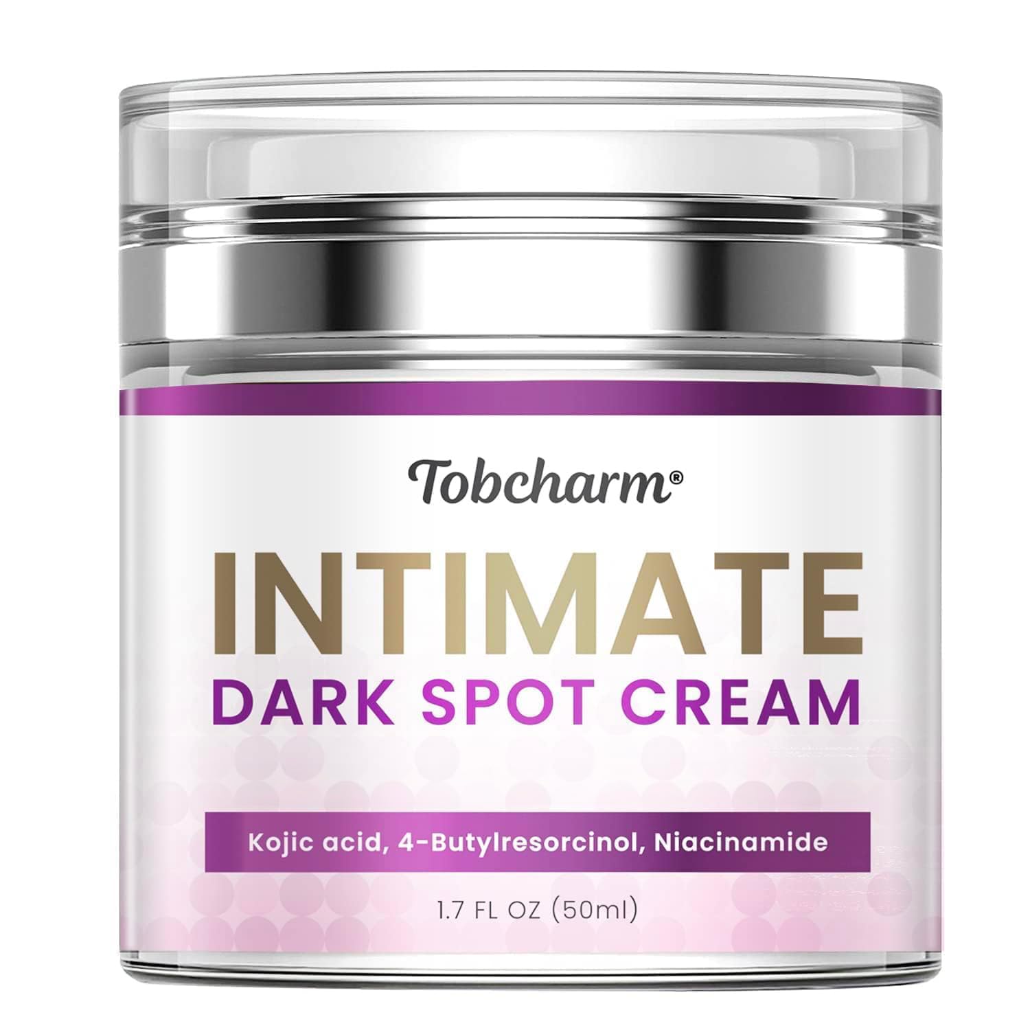 Tobcharm Skin Bleaching Cream on inner thigh for even tone over time