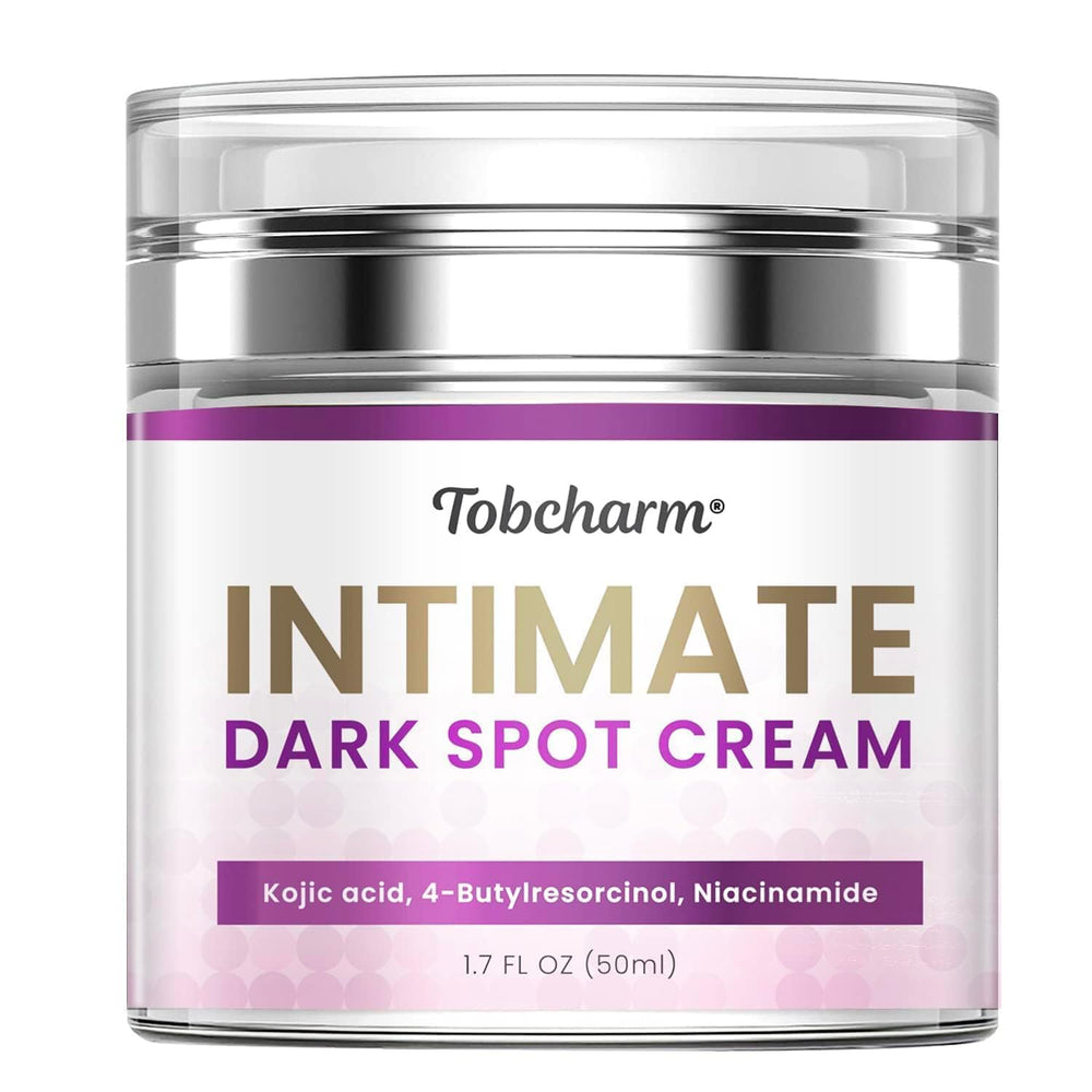 Tobcharm Skin Bleaching Cream on inner thigh for even tone over time