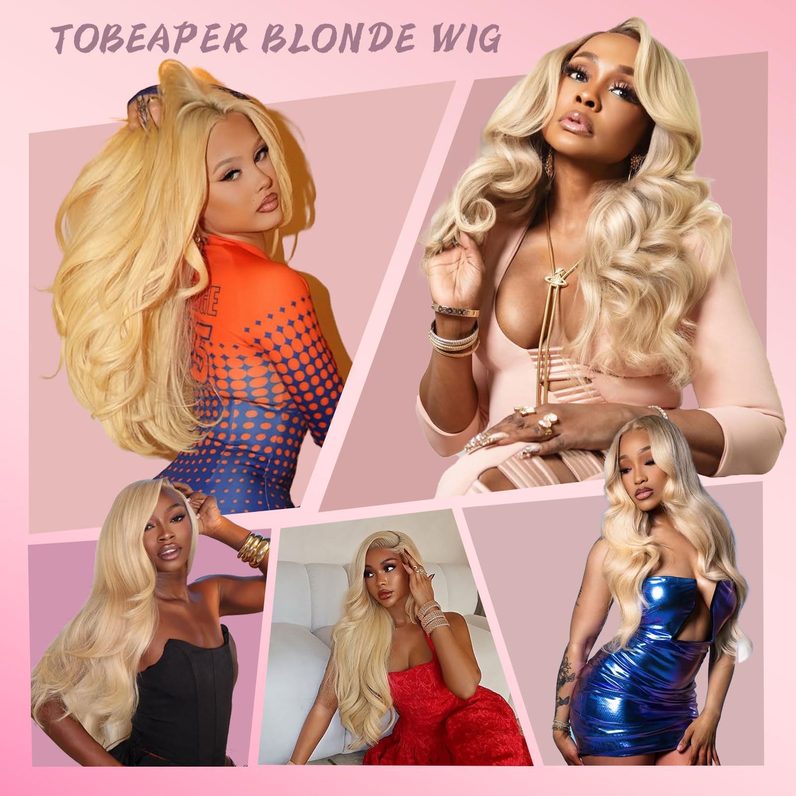 Tobeaper Deep 6-Inch Parting for diverse partings and updos.