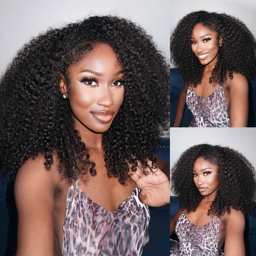 Tobeest kinky curly half wig quick-look ready for on-the-go styling