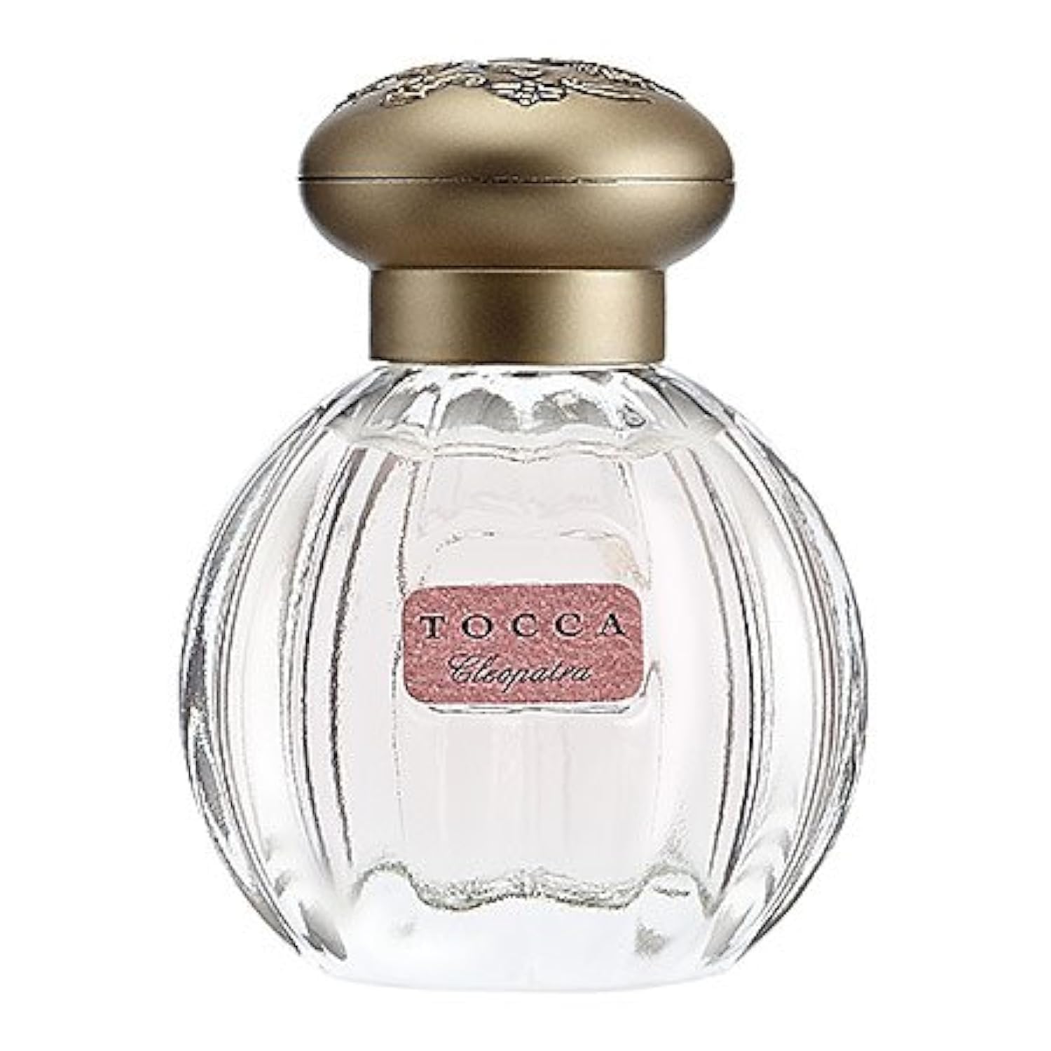 Tocca Cleopatra packaging box highlighting luxe presentation and travel-friendly design.