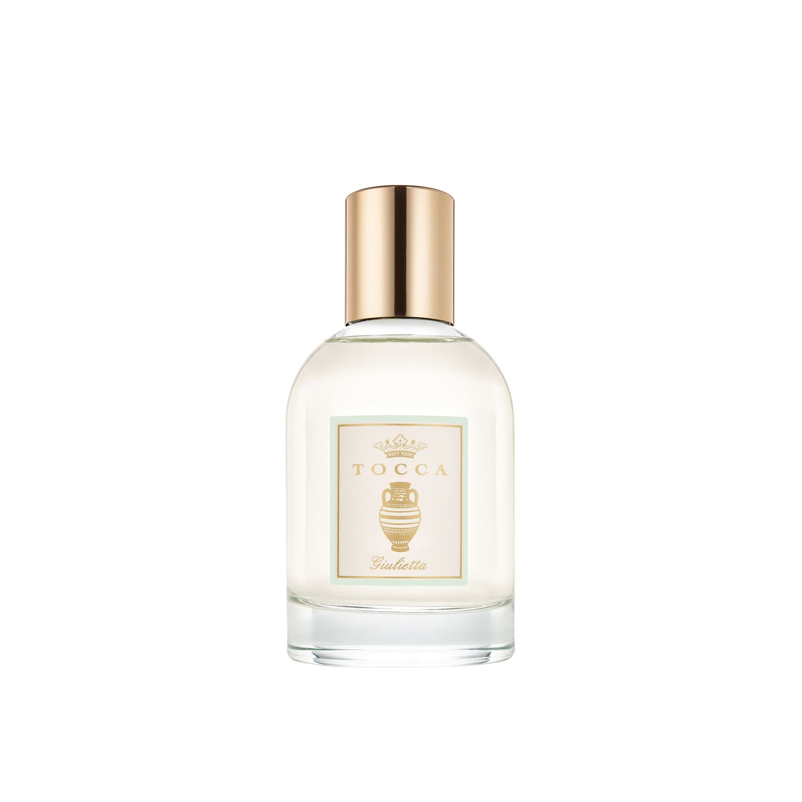 Tocca Giulietta fluid texture swirl demonstrates quick absorption and a soft glow.