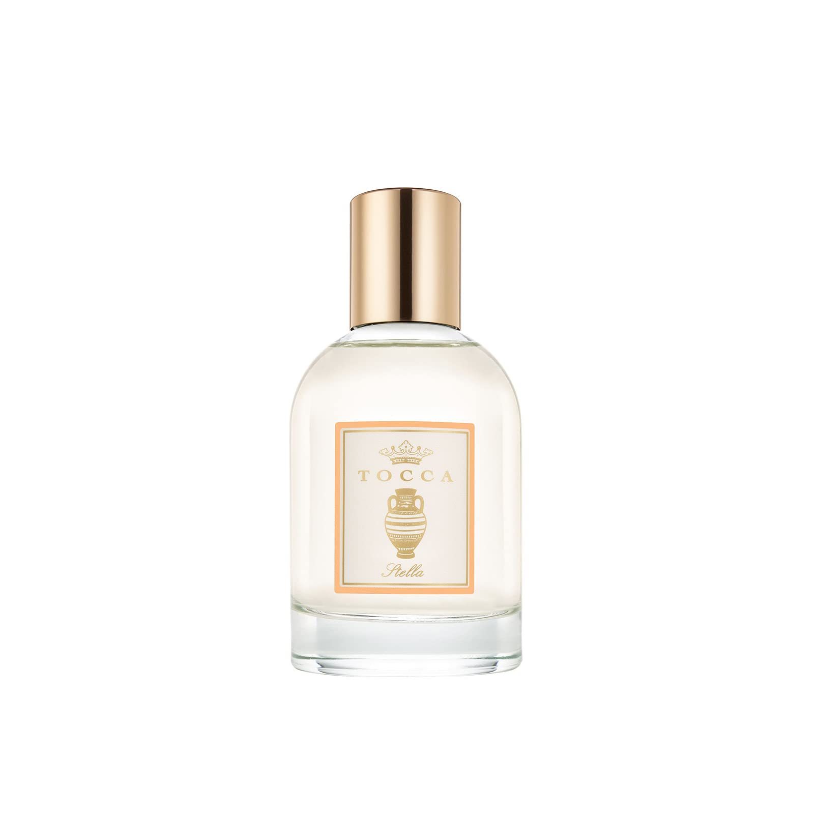 TOCCA Stella mist on skin providing a light, silky touch and subtle scent.