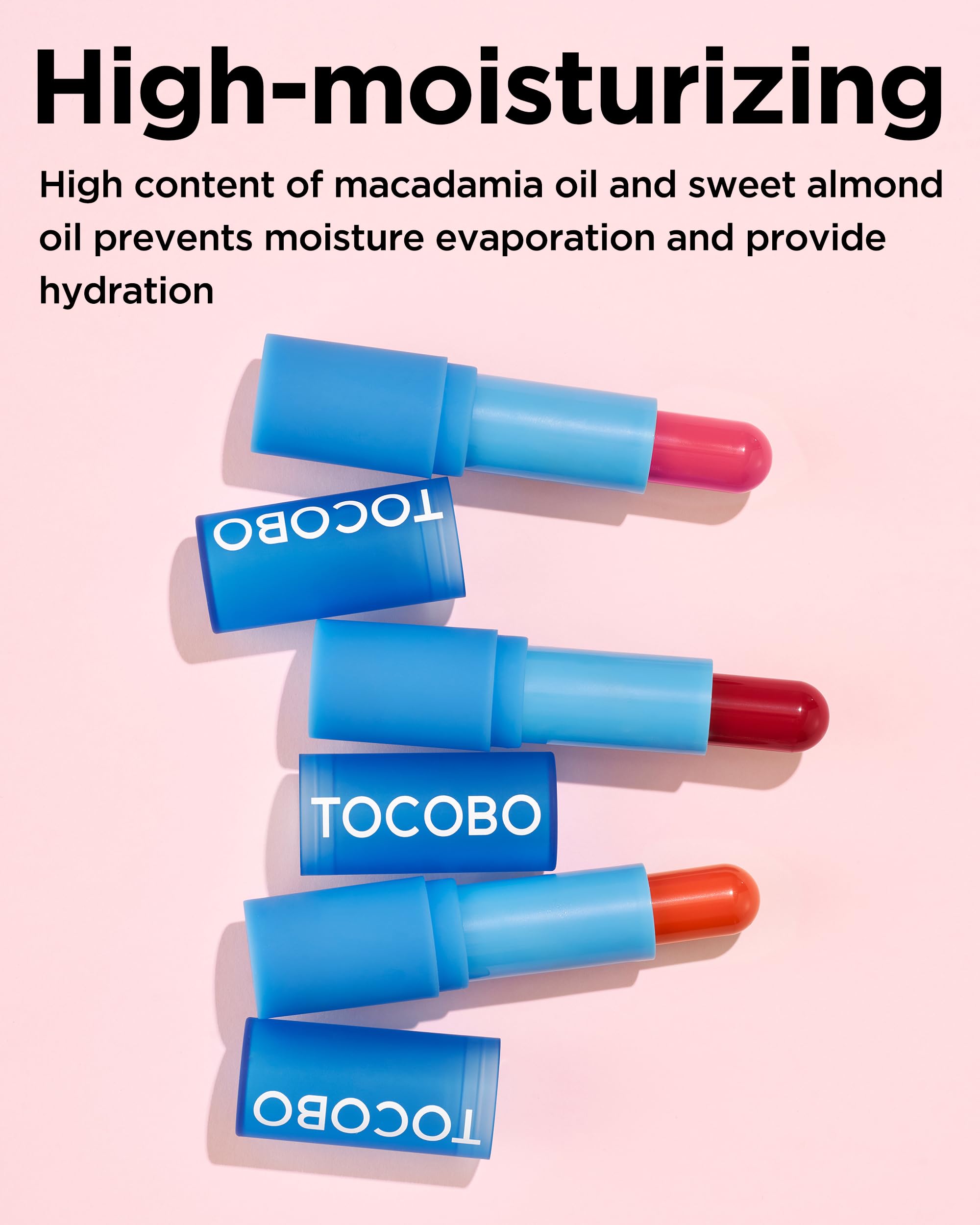 TOCOBO Rose Burn texture close-up reveals creamy powder-infused formula