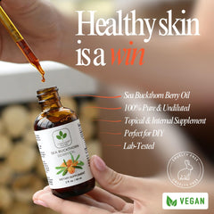 Todicamp Sea Buckthorn Oil Organic berry harvest scene for wellness