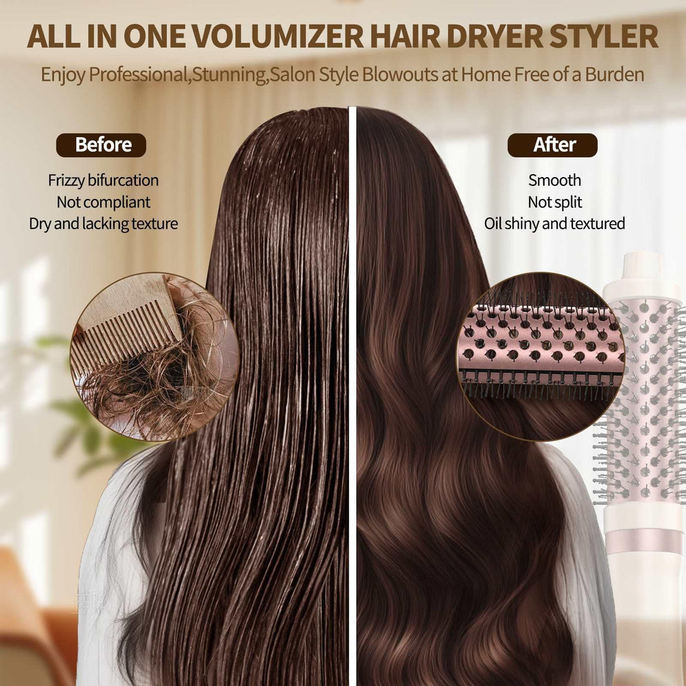 ToGuess cool airflow feature helps minimize heat exposure during styling.