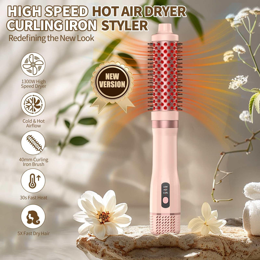 ToGuess thermal curling iron wand used for effortless curls.