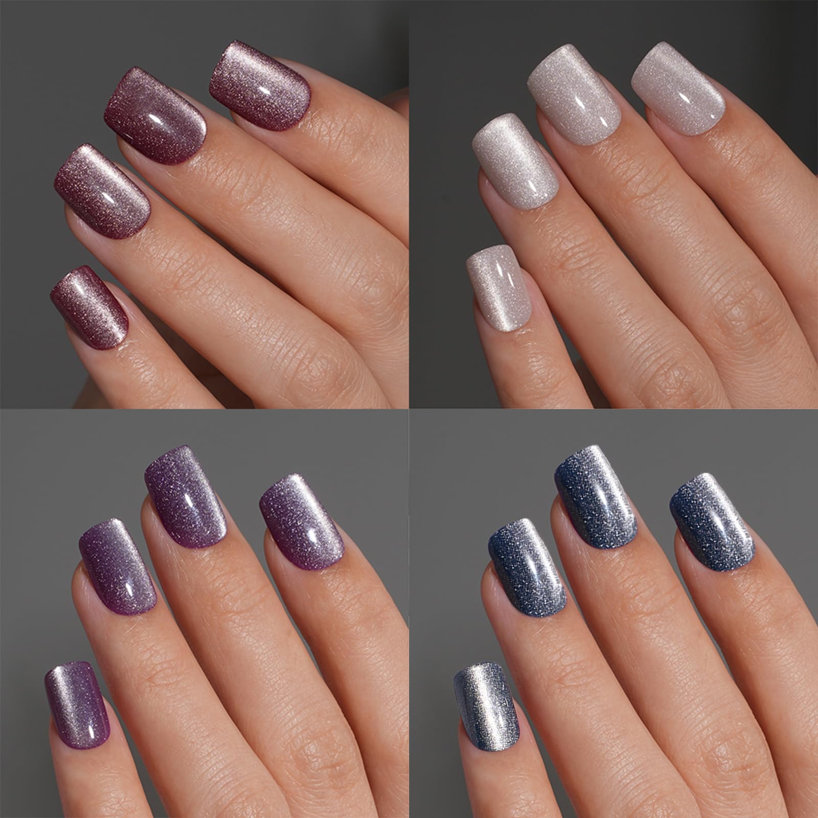 TOGZOM included nail files help you achieve a precise fit.