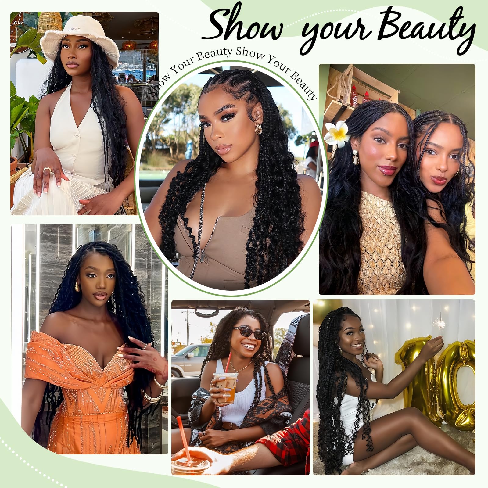 TOIJOI 12A-grade virgin hair designed for durable, tangle-free braids.