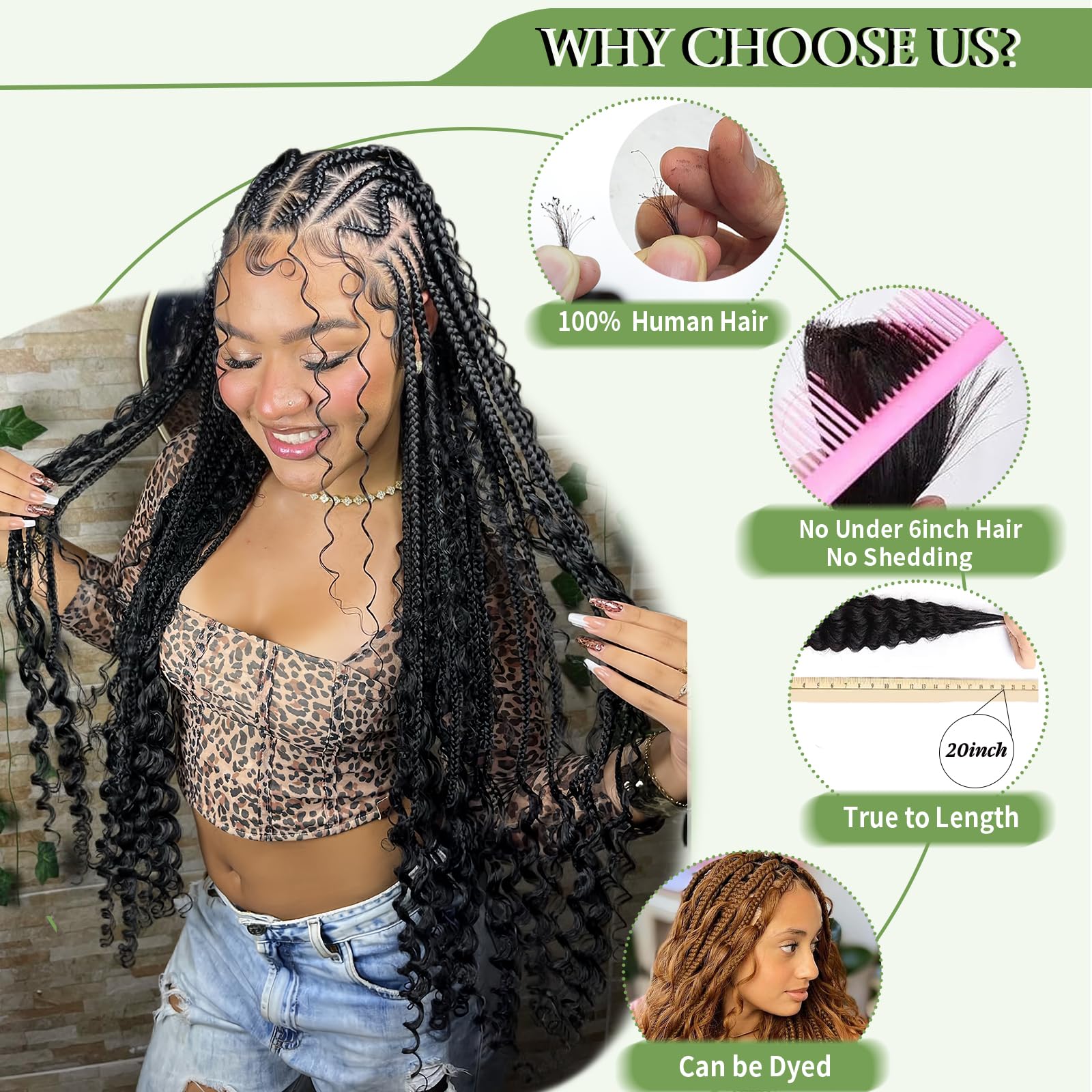 TOIJOI hair extensions designed for Black women seeking comfortable, flexible length.