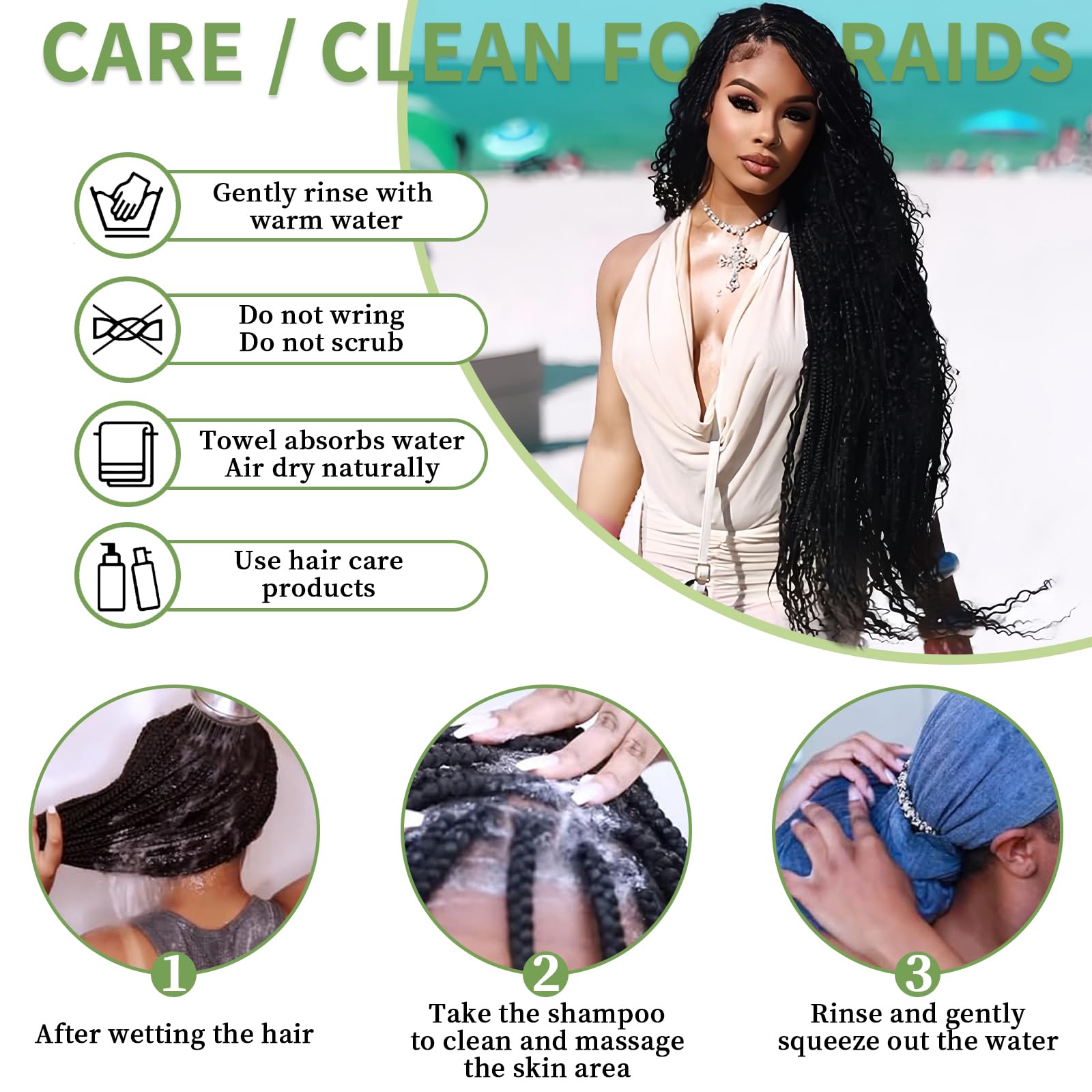 TOIJOI salon-quality braiding hair you can style at home with confidence.