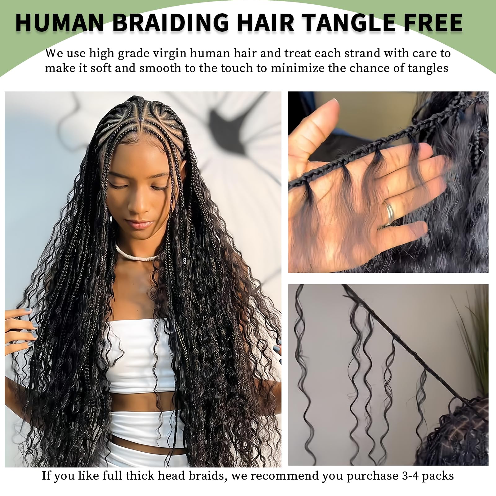 TOIJOI soft, smooth virgin Remy hair adds shine without heaviness.