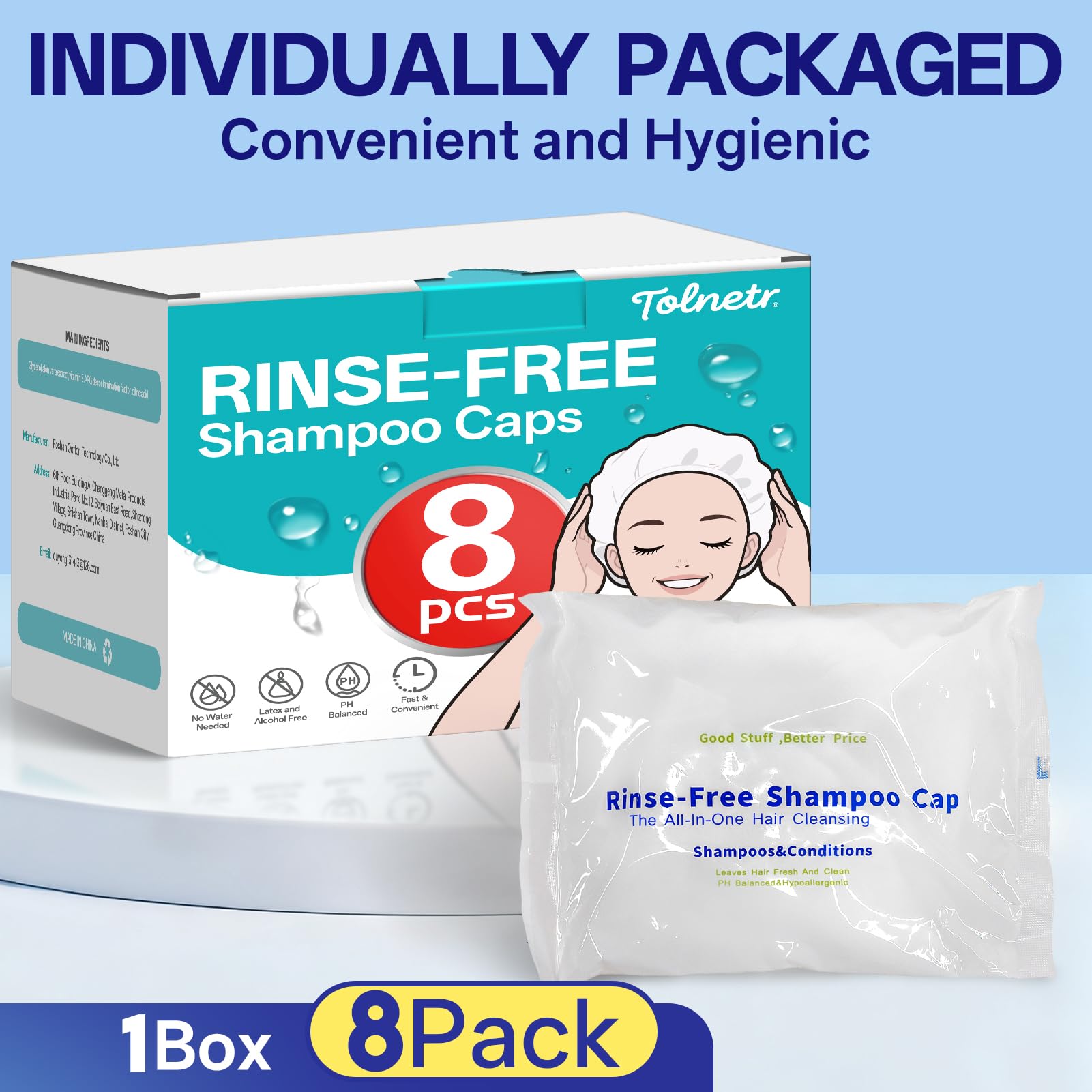 Tolnetr hygienic care product ideal for home or hospital use