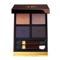 Tom Ford Eye Color Quad Creme Iconic Smoke palette for versatile day to night looks.