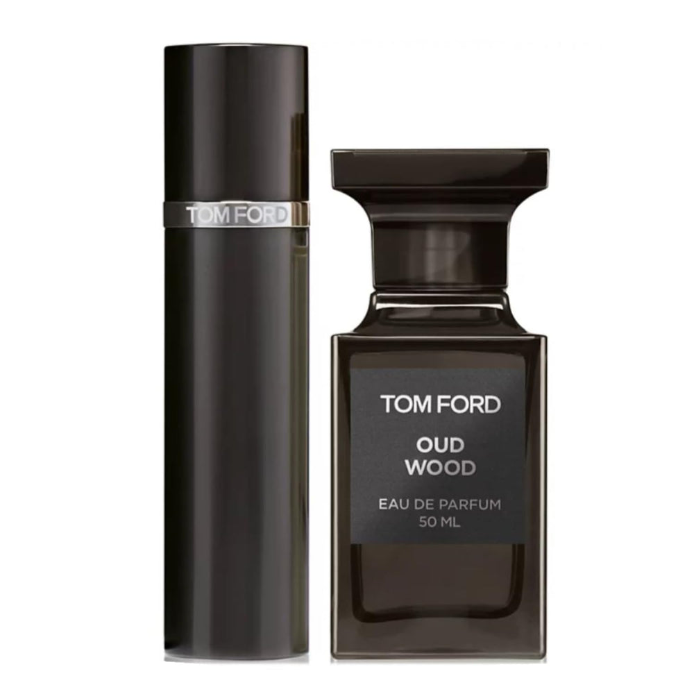 Tom Ford Oud Wood 50ml bottle for lasting, woody amber fragrance