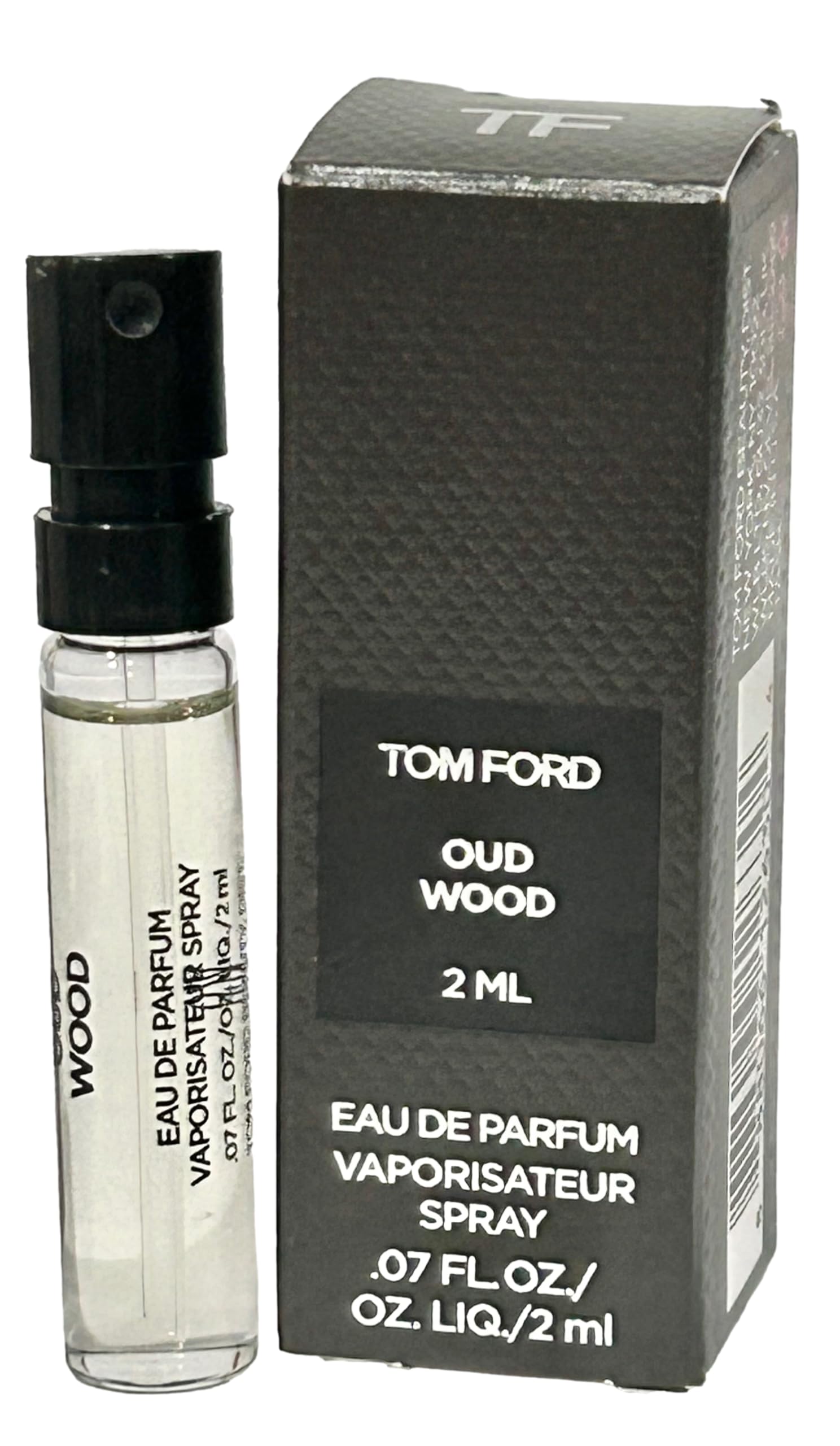 Oud Wood travel spray by Tom Ford, unisex scent for day and night