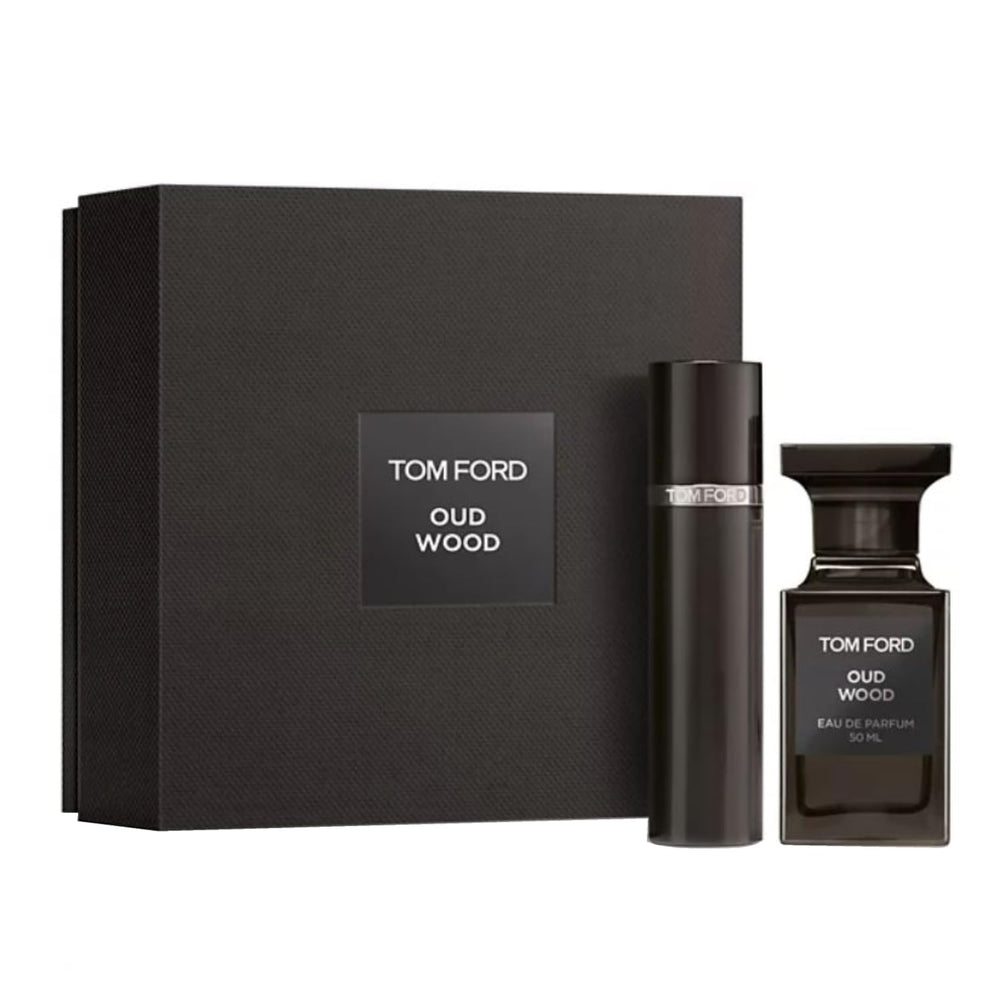 Tom Ford Oud Wood travel spray for on-the-go refinement